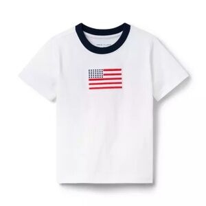 Janie and Jack The Flag Tee, 4T